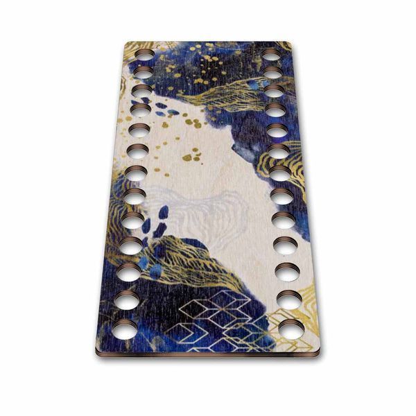 Floss Organizer &ndash; &ldquo;Starry Night, Narrow Rectangular&rdquo; FLZ(P)-072