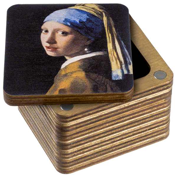 Thread Catcher Square &ndash; &ldquo;Girl with a Pearl Earring&rdquo; FLZB(N)-065