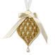 Plastic Cross-Stitch Kit &ndash; &ldquo;Christmas Ornament &ndash; Golden Pinecone&rdquo; FLX-136 FLX-136 photo 4