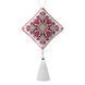 Faux Leather Cross-Stitch Kit &ndash; &ldquo;Folk Hanging Ornament Guelder Rose&rdquo; FLHL-119 FLHL-119 photo 6