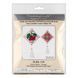 Faux Leather Cross-Stitch Kit &ndash; &ldquo;Folk Hanging Ornament Guelder Rose&rdquo; FLHL-119 FLHL-119 photo 7