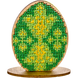 Wooden Bead Embroidery Kit &ndash; &ldquo;Easter Egg&rdquo; FLK-255 FLK-255 photo 2