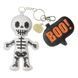 Faux Leather Bead Embroidery Kit &ndash; &ldquo;Bag Charm White Skeleton&rdquo; FLBB-200 FLBB-200 photo 2