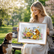 Cross-Stitch Pattern &ndash; "Floral Dreams" WLP-097 WLP-097 photo 4