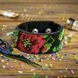 Faux Leather Bead Embroidery Kit &ndash; &ldquo;Bracelet&rdquo; (3 &times; 22 cm) FLBB-037 Black FLBB-037 photo 1