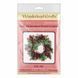 Wooden Bead Embroidery Kit &ndash; &ldquo;Christmas Ornament &ndash; Holiday Wreath&rdquo; FLK-386 FLK-386 photo 3