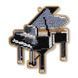 Wooden Bead Embroidery Kit &ndash; &ldquo;Christmas Ornament &ndash; Grand Piano&rdquo; FLK-530 FLK-530 photo 3