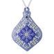 Faux Leather Bead Embroidery Kit &ndash; &ldquo;Icicle Christmas Ornament&rdquo; (Double-Sided) FLBB-165 Light Blue FLBB-165 photo 4