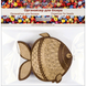 Wooden-Lid Bead Organizer &ndash; &ldquo;Fish&rdquo; FLZB-105 FLZB-105 photo 5
