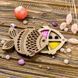 Wooden-Lid Bead Organizer &ndash; &ldquo;Fish&rdquo; FLZB-105 FLZB-105 photo 1