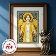 Cross-Stitch Pattern &ndash; "Christmas Angel" WLP-084