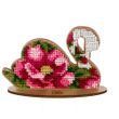 Wooden Bead Embroidery Kit &ndash; &ldquo;Swan&rdquo; FLK-105 FLK-105 photo 3