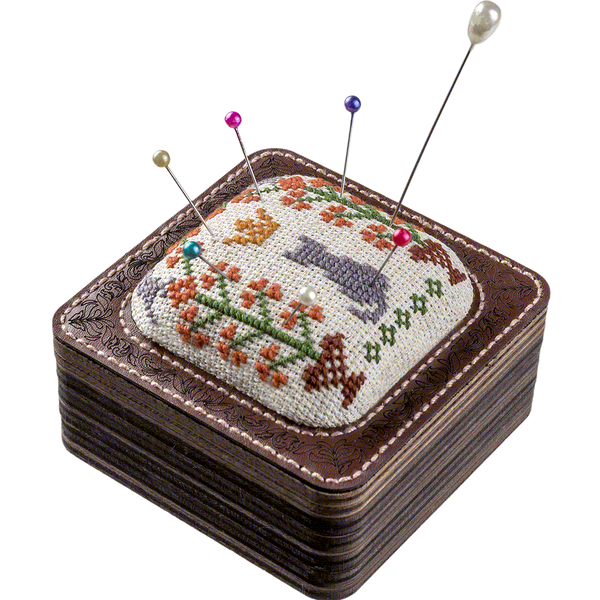 Pincushion Kit &ndash; &ldquo;Floral Queen&rdquo; FLTL-034