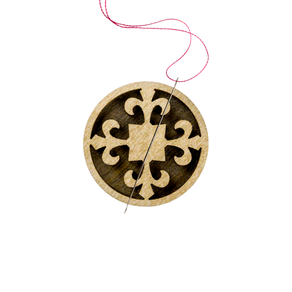 Needle Minder &ndash; &ldquo;Wooden, Single-Sided&rdquo; FLMH-082(W)