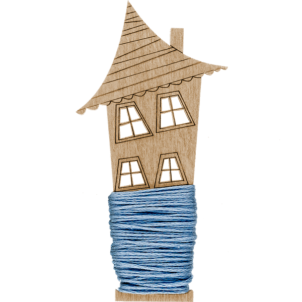 Floss Bobbins &ndash; &ldquo;House&rdquo; FLC-082(S) (6 pcs)