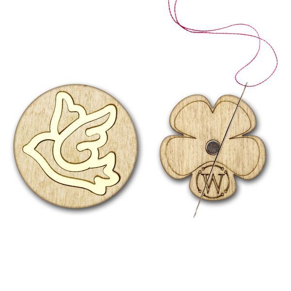 Needle Minder &ndash; &ldquo;Wooden, Single-Sided&rdquo; FLMH-102(W)