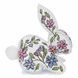 Faux Leather Cross-Stitch Kit &ndash; &ldquo;Rabbit with Floral Pattern&rdquo; FLHL-120 FLHL-120 photo 7