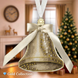 Plastic Cross-Stitch Kit &ndash; &ldquo;Christmas Ornament &ndash; Christmas Chime&rdquo; FLX-137 FLX-137 photo 1