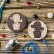 Needle Minder &ndash; &ldquo;Wooden, Double-Sided&rdquo; FLMH-009(W) FLMH-009(W) photo 1