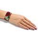 Faux Leather Bead Embroidery Kit &ndash; &ldquo;Bracelet&rdquo; (3 &times; 22 cm) FLBB-038 Black FLBB-038 photo 5
