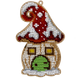 Wooden Bead Embroidery Kit &ndash; &ldquo;Christmas Ornament &ndash; Fairy House&rdquo; FLK-387 FLK-387 photo 2