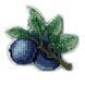 Plastic Cross-Stitch Kit &ndash; "Blueberry" (Double-Sided) FLX-070 FLX-070 photo 4