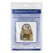 Plastic Cross-Stitch Kit &ndash; "Christmas Ornament &ndash; Owl" FLX-015 FLX-015 photo 5