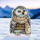 Plastic Cross-Stitch Kit &ndash; "Christmas Ornament &ndash; Owl" FLX-015 FLX-015 photo 1