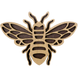 Wooden-Lid Bead Organizer &ndash; &ldquo;Bee&rdquo; FLZB-106 FLZB-106 photo 3