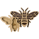 Wooden-Lid Bead Organizer &ndash; &ldquo;Bee&rdquo; FLZB-106 FLZB-106 photo 2
