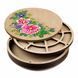 DIY Bead Embroidery Organizer Kit &ndash; &ldquo;Rose Bouquet&rdquo; FLZB-246 FLZB-246 photo 1