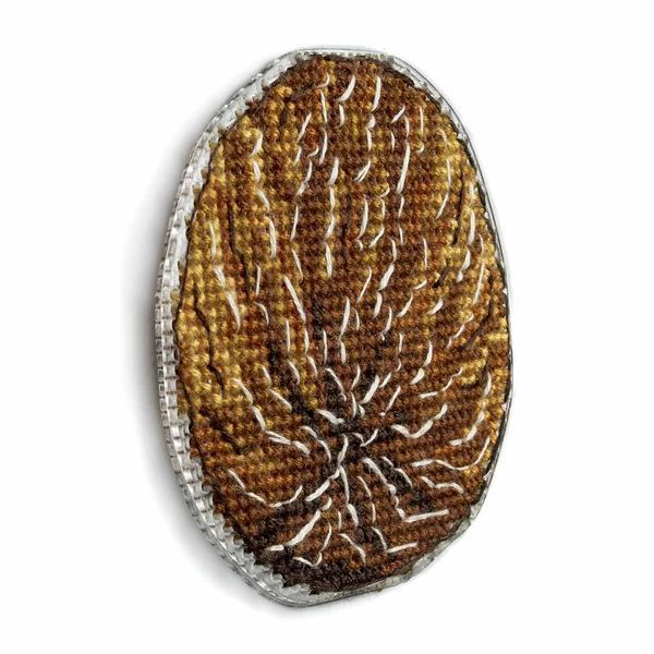Plastic Cross-Stitch Kit &ndash; "Coconut" (Double-Sided) FLX-071
