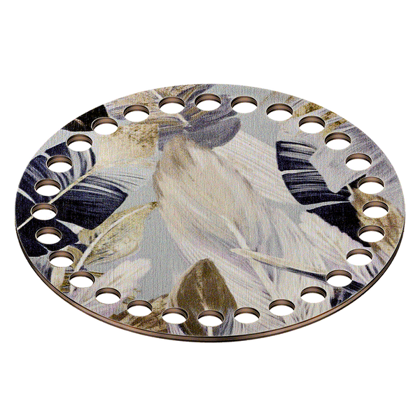 Floss Organizer &ndash; &ldquo;Feathers, Round&rdquo; FLZ(P)-040