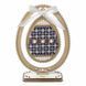 Bead Embroidery Kit on Wood &ndash; &ldquo;Easter Egg &ndash; Sapphire Blue & Gold Pattern&rdquo; FLK-610 FLK-610 photo 2