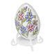 Faux Leather Cross-Stitch Kit &ndash; &ldquo;Egg with Floral Pattern&rdquo; FLHL-121 FLHL-121 photo 6