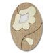 Magnetic Needle Case Oval &ndash; &ldquo;Golden Flower&rdquo; FLZB(N)-187 FLZB(N)-187 photo 4