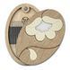 Magnetic Needle Case Oval &ndash; &ldquo;Golden Flower&rdquo; FLZB(N)-187 FLZB(N)-187 photo 3