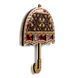 Bead Embroidery Kit (Plastic Base) &ndash; &ldquo;Christmas Ornament &ndash; Red Umbrella&rdquo; (Double-Sided) FLPL-072 FLPL-072 photo 5