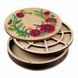 DIY Bead Embroidery Organizer Kit &ndash; &ldquo;Poppies&rdquo; FLZB-247 FLZB-247 photo 1