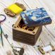 Thread Catcher Square &ndash; &ldquo;Starry Night&rdquo; FLZB(N)-067 FLZB(N)-067 photo 1