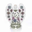Faux Leather Cross-Stitch Kit &ndash; &ldquo;Angel with Floral Pattern&rdquo; FLHL-122 FLHL-122 photo 8