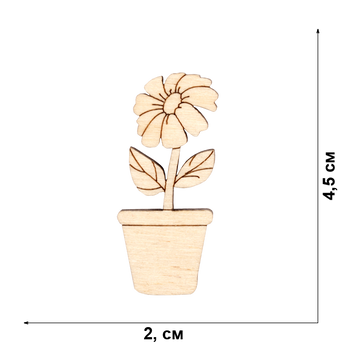 Decoration blank FLC-244 (5 pieces)