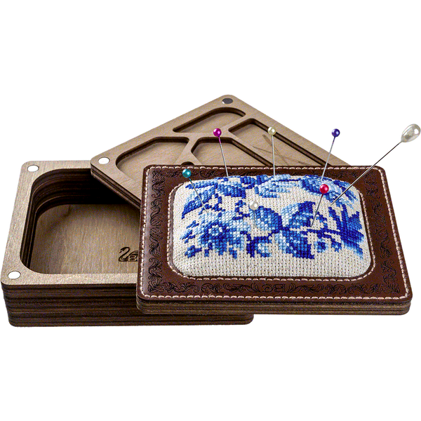 Pincushion Kit &ndash; &ldquo;Porcelain Branch&rdquo; FLTL-036