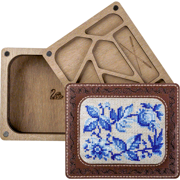 Pincushion Kit &ndash; &ldquo;Porcelain Branch&rdquo; FLTL-036