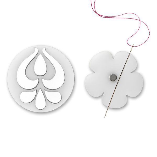 Needle Minder &ndash; &ldquo;Plastic, Single-Sided&rdquo; FLMH-104(W)