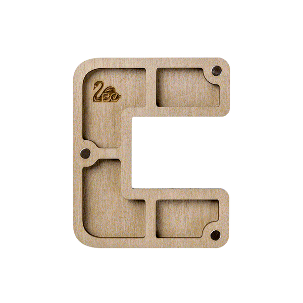 Bead Organizer &ndash; &ldquo;Letter С (Alphabet)&rdquo; FLZB-143(С)