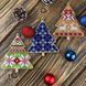 Wooden Bead Embroidery Kit &ndash; &ldquo;Christmas Ornament &ndash; Tree&rdquo; FLK-157 FLK-157 photo 5