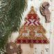 Wooden Bead Embroidery Kit &ndash; &ldquo;Christmas Ornament &ndash; Tree&rdquo; FLK-157 FLK-157 photo 4