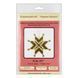 Wooden Bead Embroidery Kit &ndash; &ldquo;Christmas Ornament &ndash; Golden Glow&rdquo; FLK-597 FLK-597 photo 4