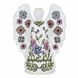 Faux Leather Cross-Stitch Kit &ndash; &ldquo;Angel with Floral Pattern&rdquo; FLHL-122 FLHL-122 photo 2